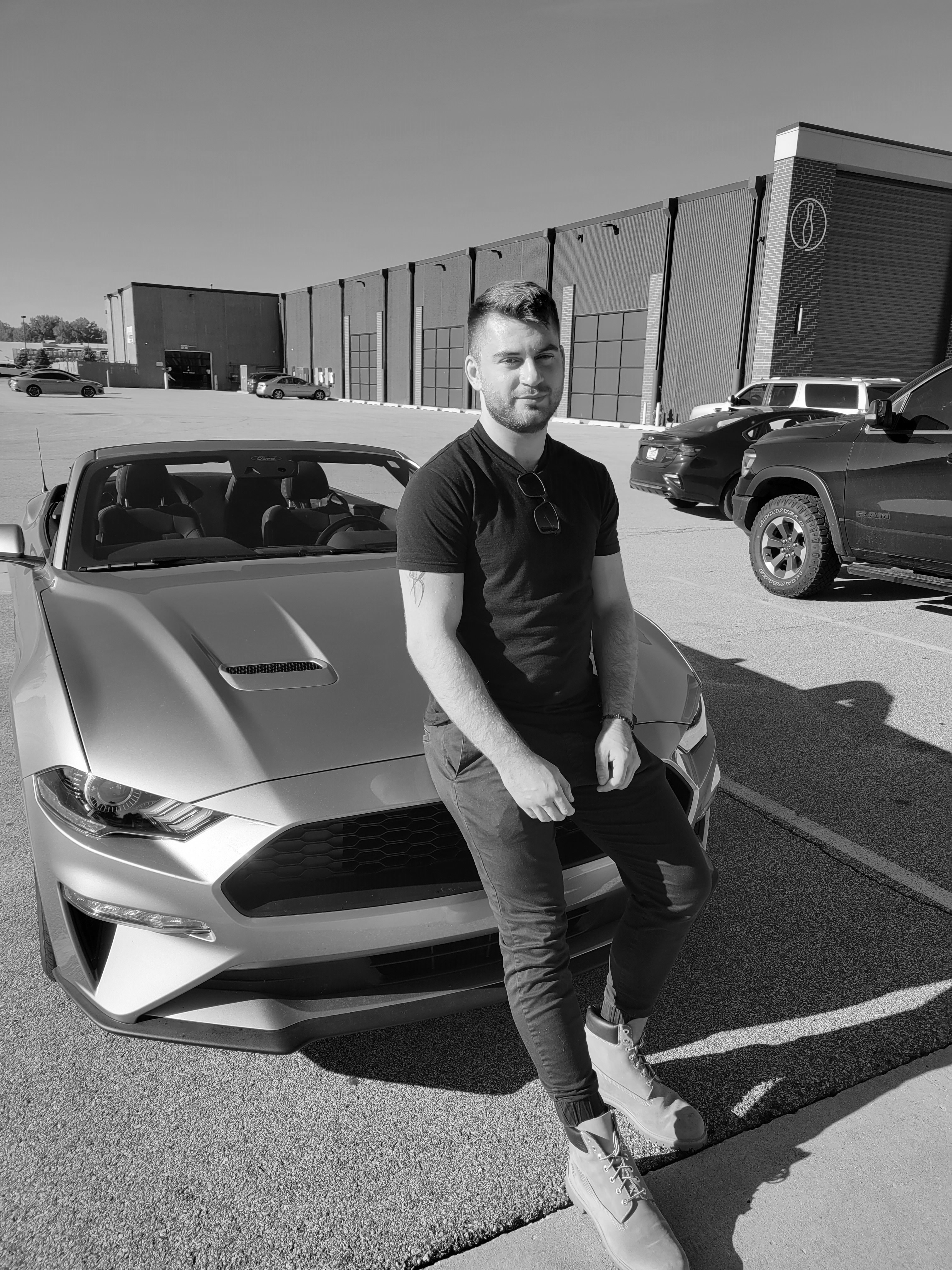 Nick Mendez Nicholas Mendez photo with a Mustang car